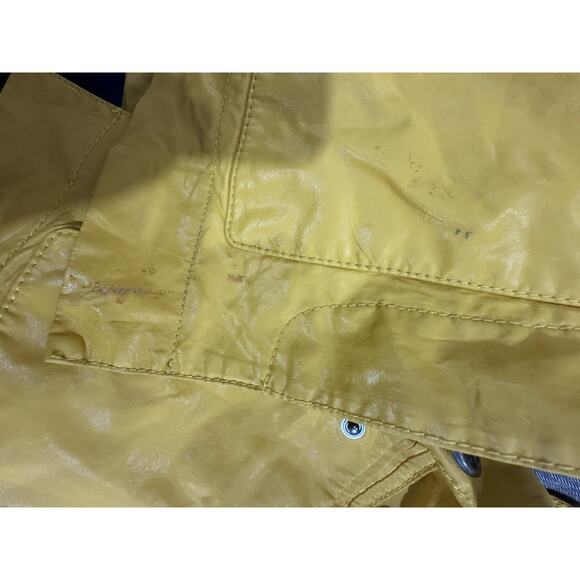 Burberry Childrens Stylish Mustard Yellow Jacket Nova Check Lining Girls - Picture 4 of 9